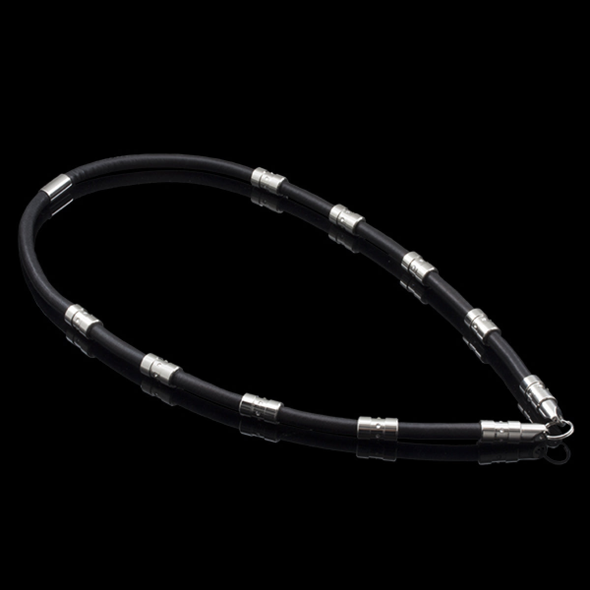 HALSKÆDE LÆDER 8MM