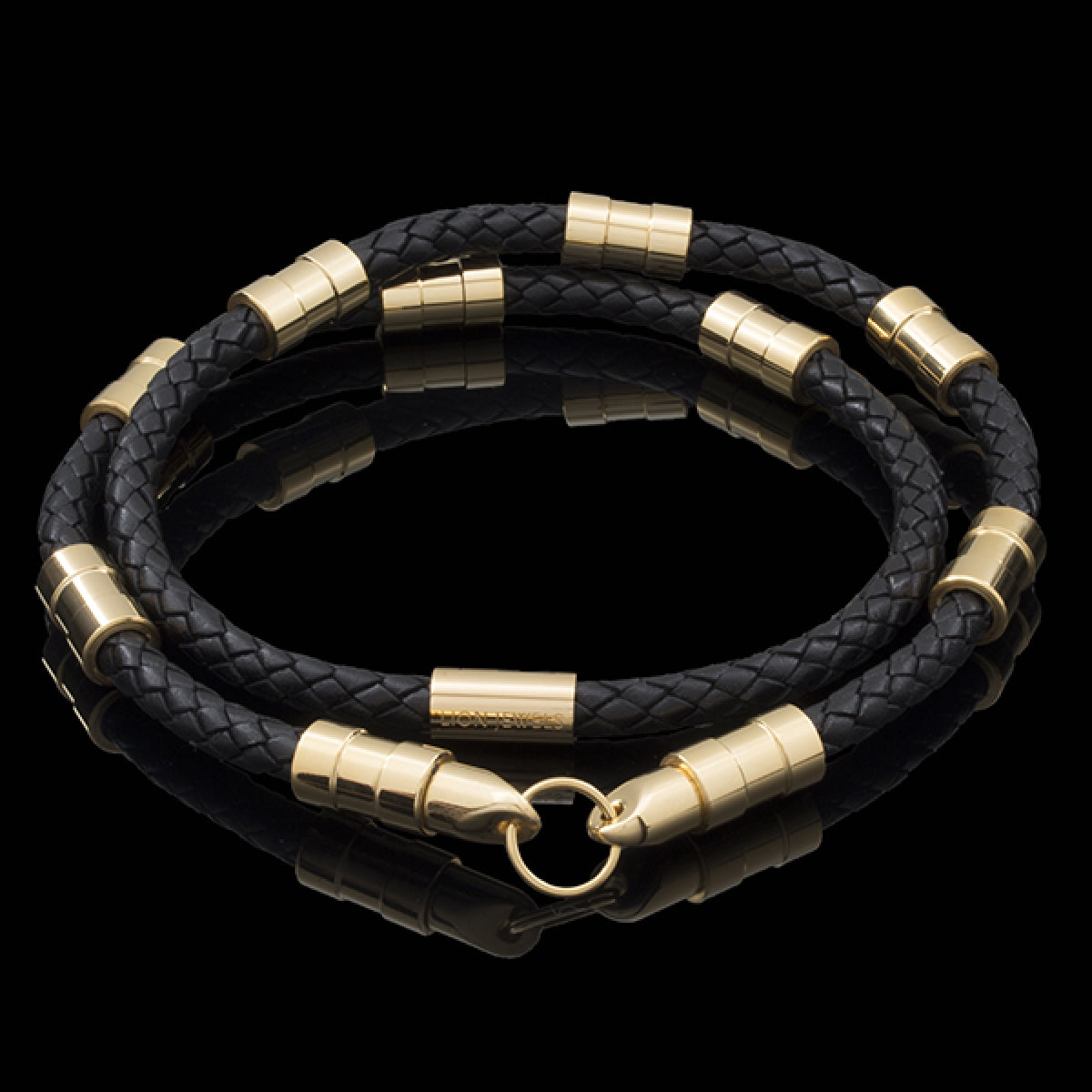 HALSKÆDE LÆDER 8MM