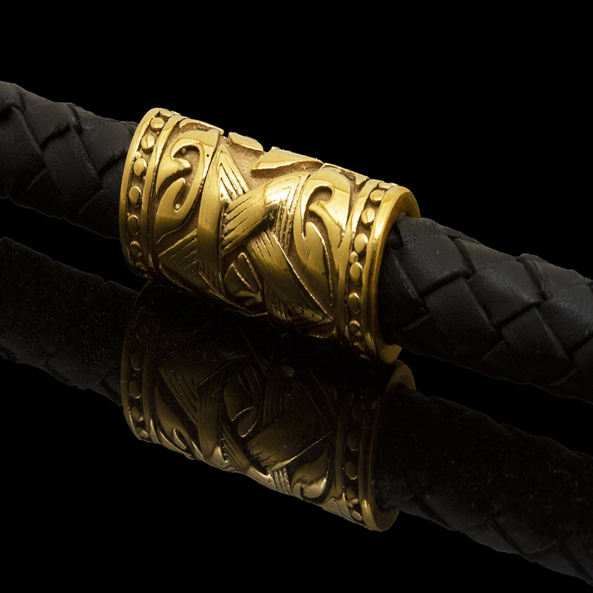 HALSKÆDE LÆDER 8MM