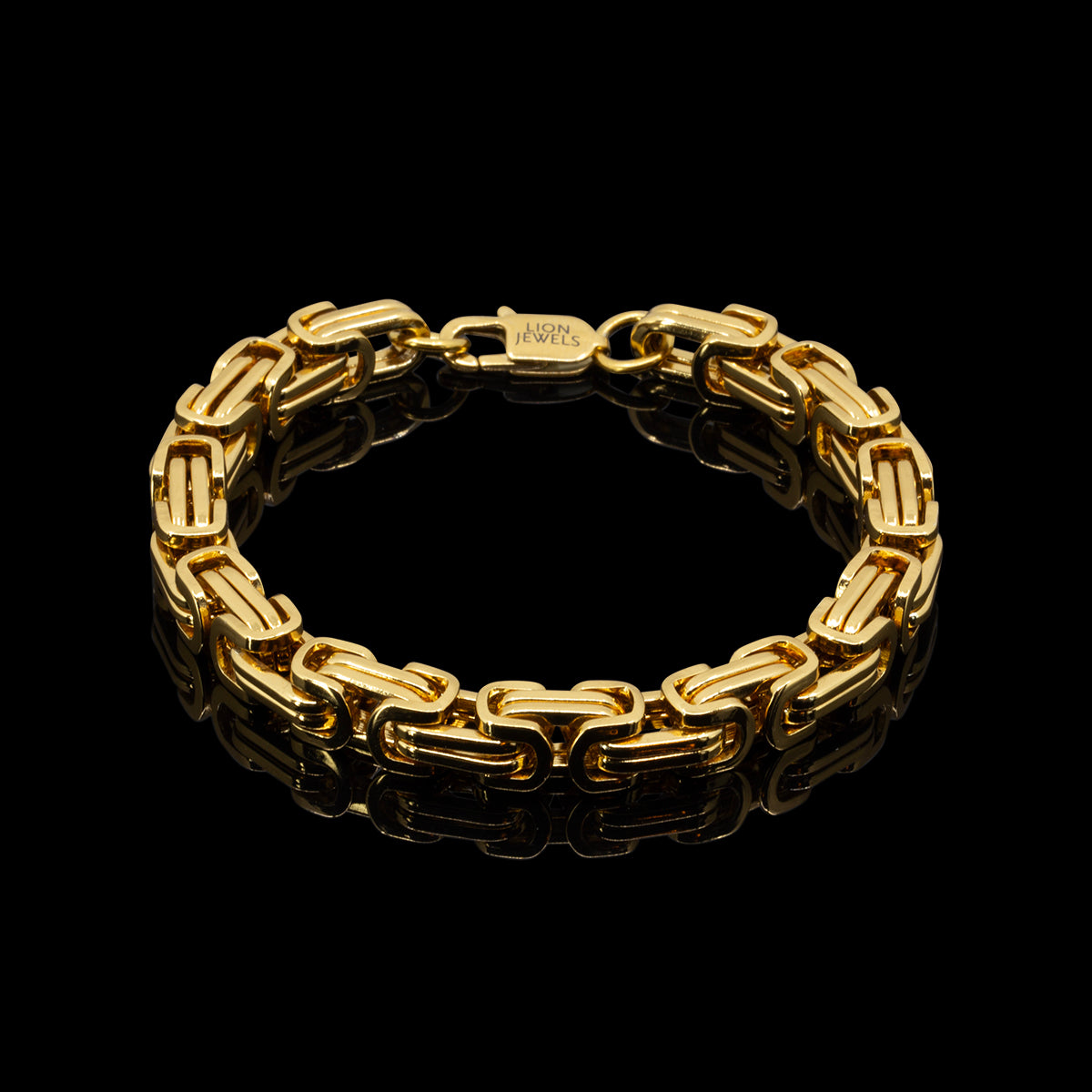 ARMBÅND KONGEKÆDE BYZANTINE 8MM