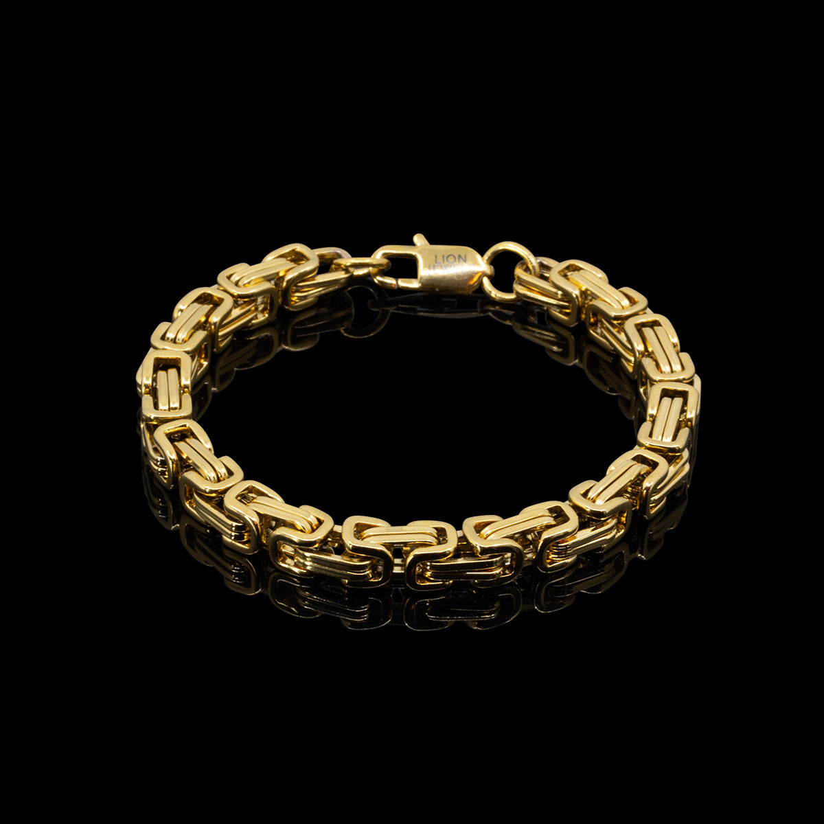 ARMBÅND KONGEKÆDE BYZANTINE 7MM