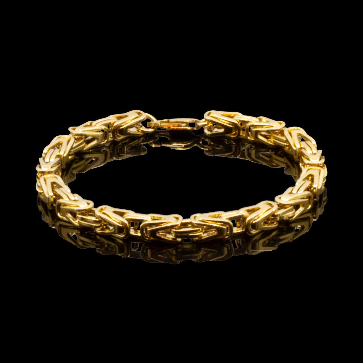 ARMBÅND PREMIUM KONGEKÆDE BYZANTINE 6MM