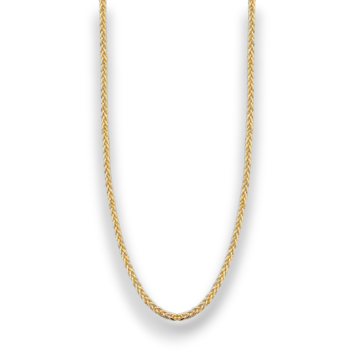 HALSKÆDE KÆDE WHEAT 4MM