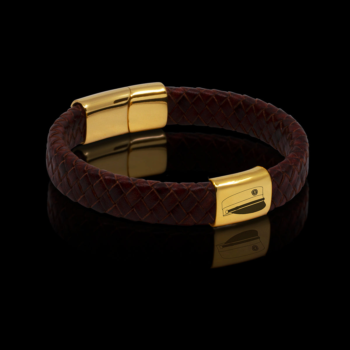 STUDENTER ARMBÅND LÆDER I 6 VALGFRI FARVER