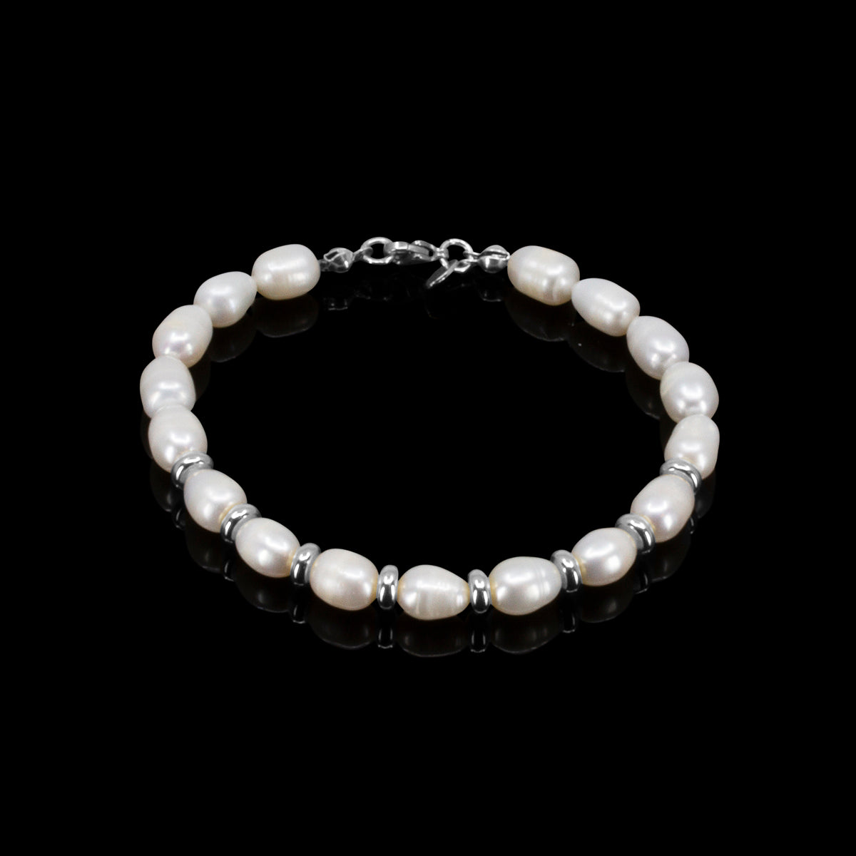 ARMBÅND FERSKVAND PERLE