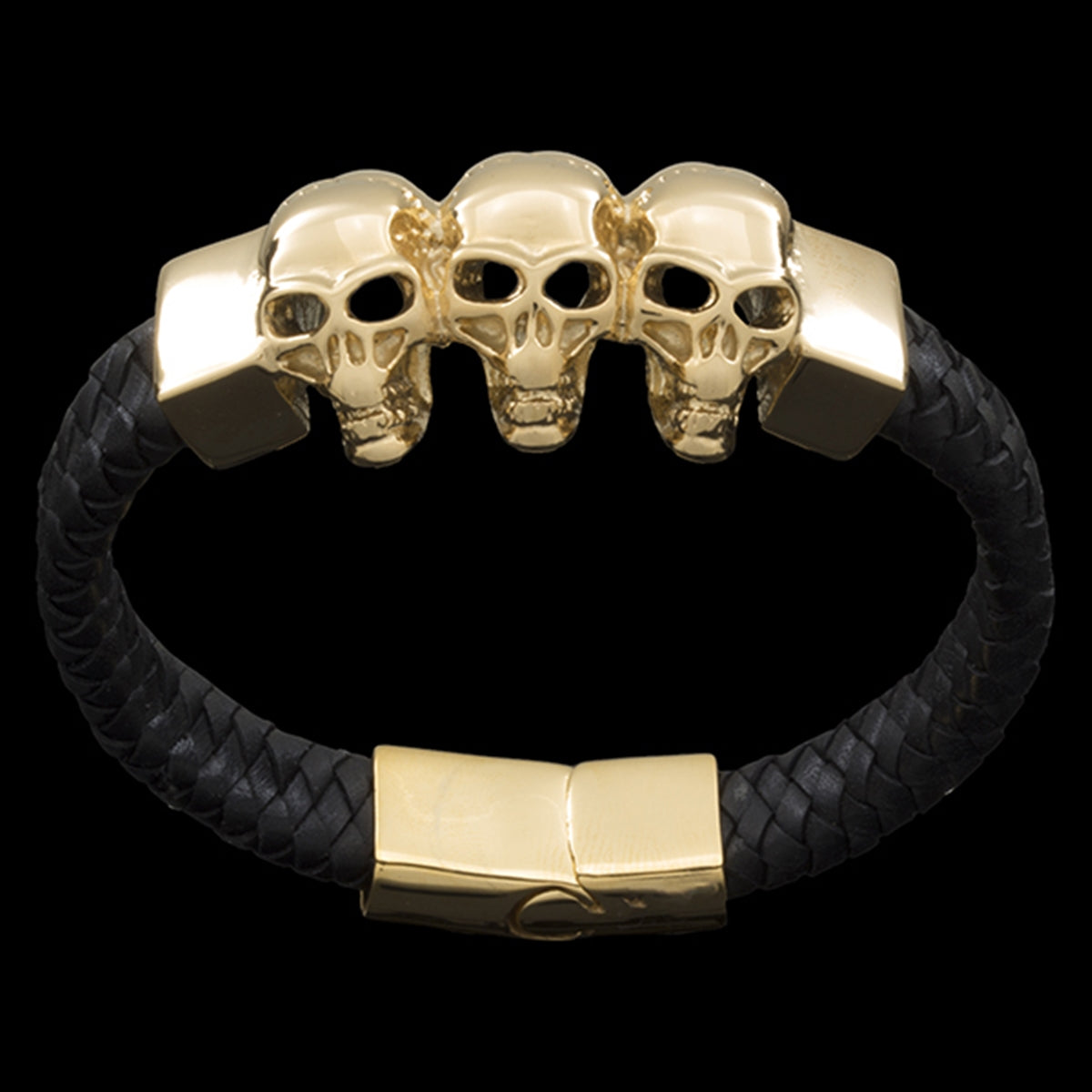 PULSERA PIEL CALAVERA