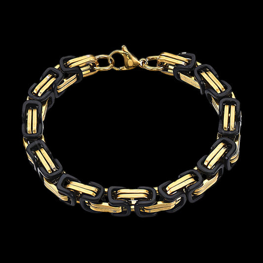 ARMBÅND KONGEKÆDE BYZANTINE 8MM