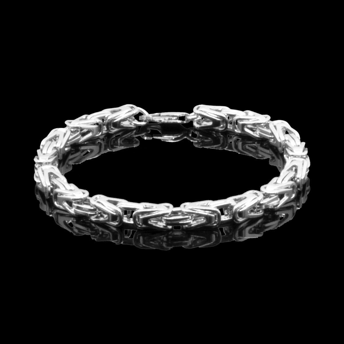 ARMBÅND PREMIUM KONGEKÆDE BYZANTINE 6MM