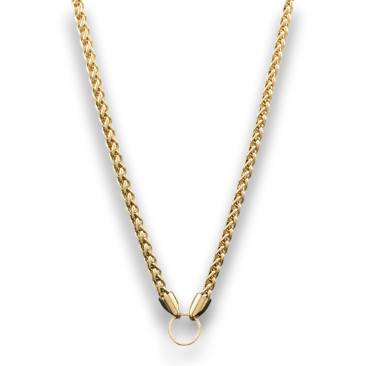 HALSKÆDE KÆDE WHEAT 6MM