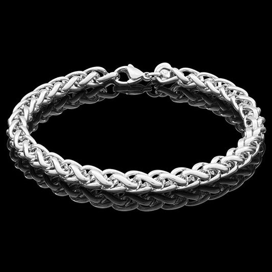 BRACELET CHAIN ​​6MM WHEAT