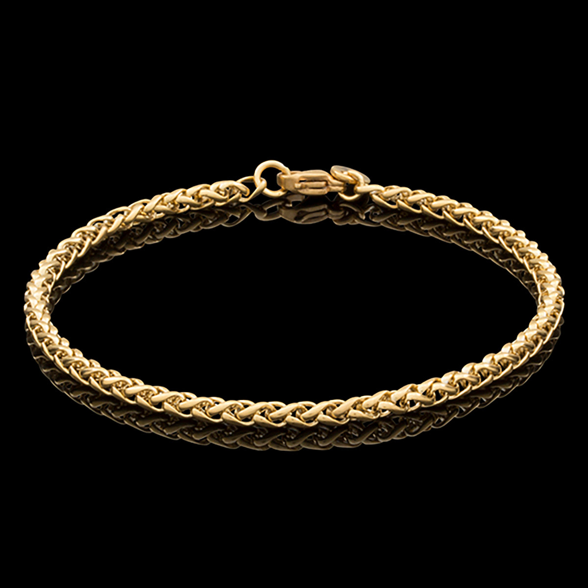 BRACELET CHAIN ​​3MM WHEAT