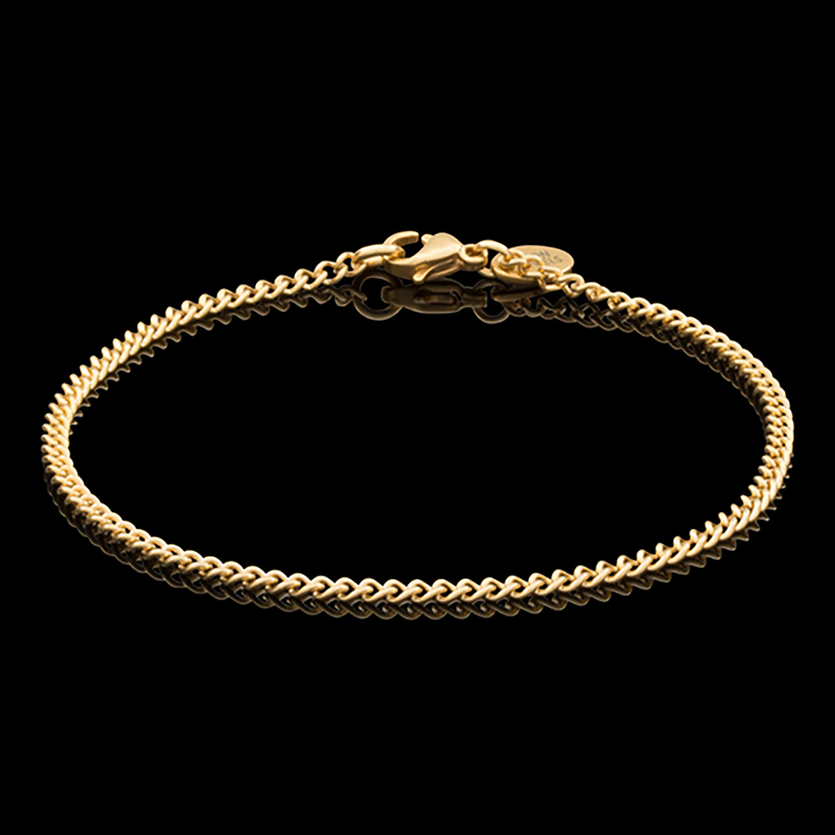 BRACELET CHAÎNE 3.0x0.6MM GOURMETTE