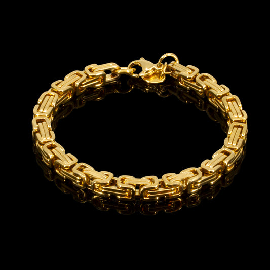 ARMBÅND KONGEKÆDE BYZANTINE 6MM