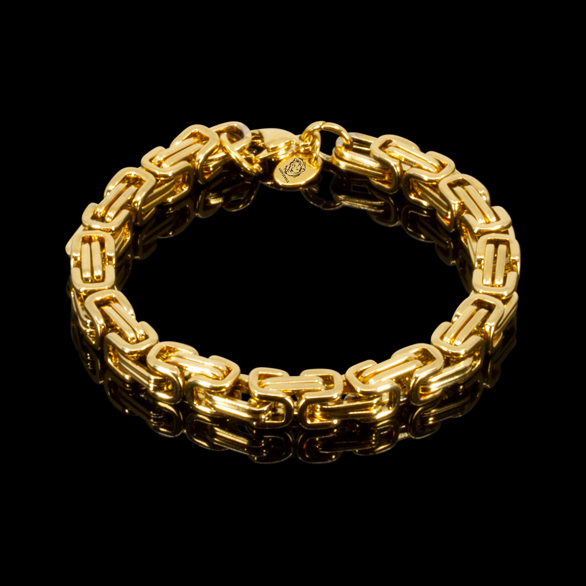 ARMBÅND KONGEKÆDE BYZANTINE 7MM