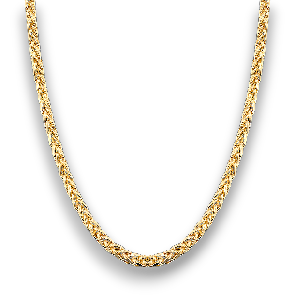 HALSKÆDE KÆDE WHEAT 8MM