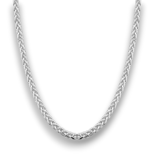 HALSKÆDE KÆDE WHEAT 8MM